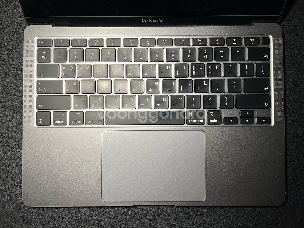 맥북 에어 M1 13인치 16gb 256gb 스페이스 그레이--4