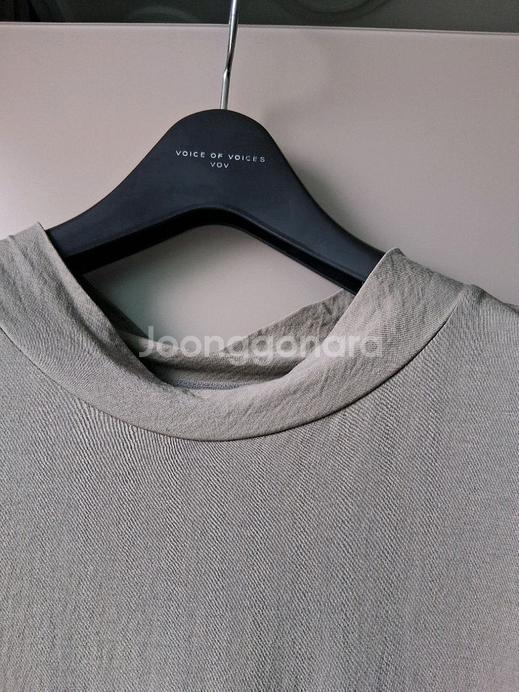 시스템24 텍스처 블록 하프 슬리브 탑--4