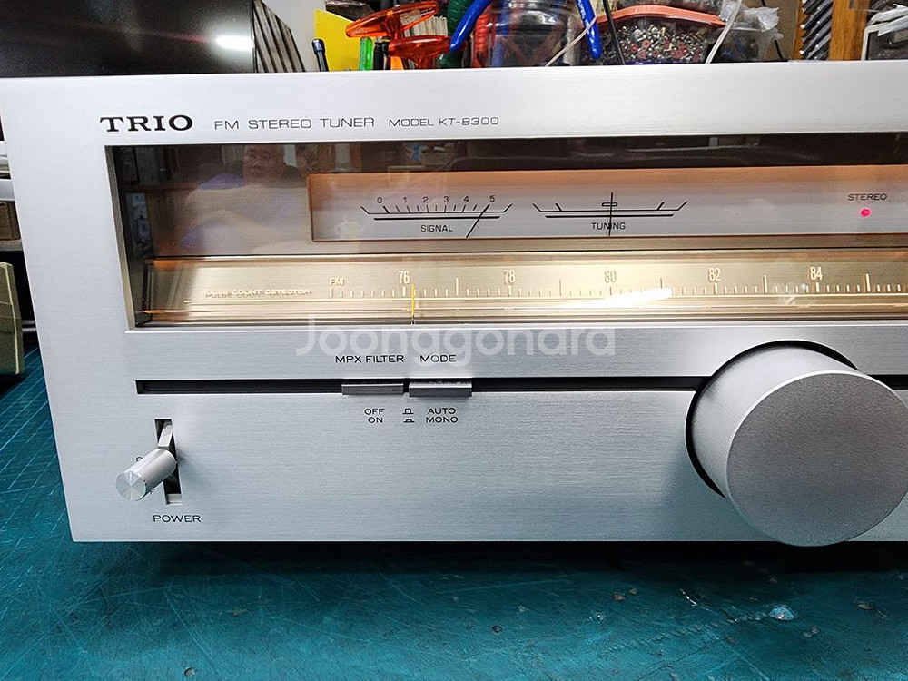 FM 스테레오 ,민트급 트리오(켄우드)바리콘튜너 KT-8300입니다--0