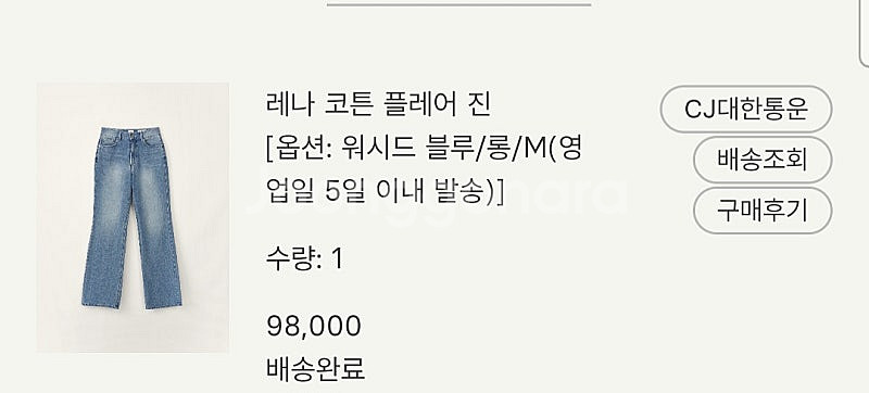 시에 레나 코튼 플레어진--0