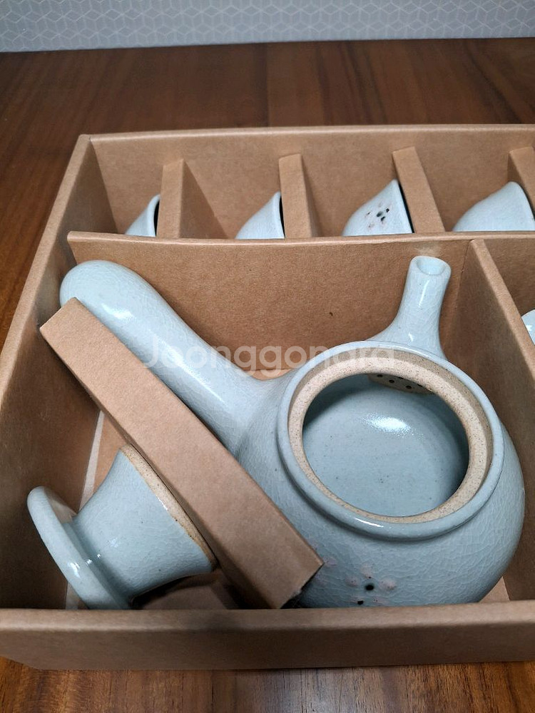 (새상품) 전통 수공예 5인 다기세트--1