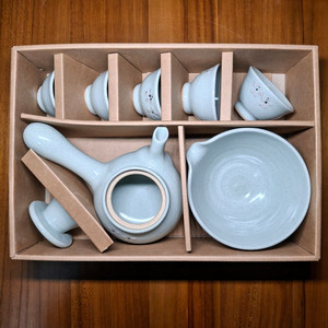 (새상품) 전통 수공예 5인 다기세트