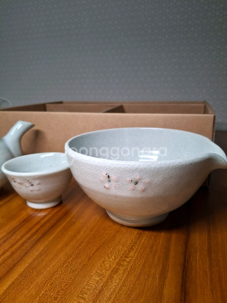 (새상품) 전통 수공예 5인 다기세트--4