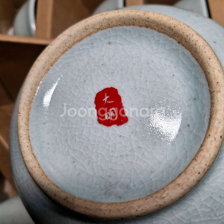 (새상품) 전통 수공예 5인 다기세트--6