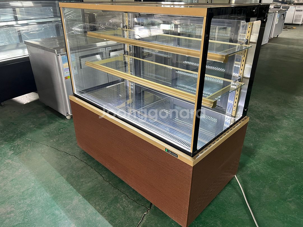 중고쇼케이스 그랜드 우성 1200 사각쇼케이스 80만원--1