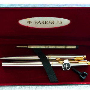 파카 75 플라이트 3셋트 만년필 민트급-M