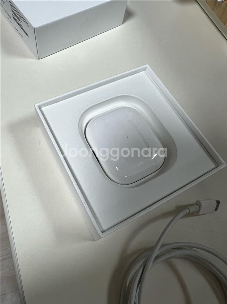 애플 에어팟 3세대 (박스, 8핀 선) R 작동X--2