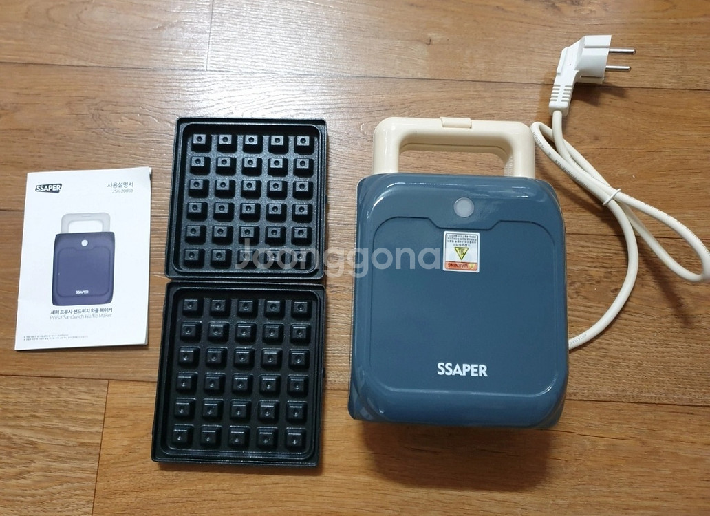 셰퍼 프루사 샌드위치 와플메이커 새상품--1