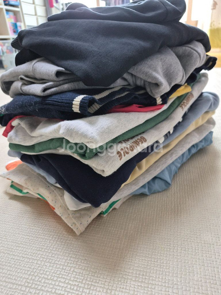 남아옷 130 상의 (20벌가량) ㅡ타카페중복--0