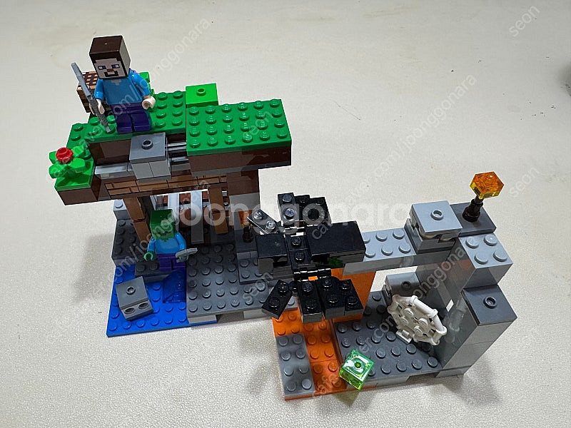 레고 마인크래프트 21166 버려진 광산--0