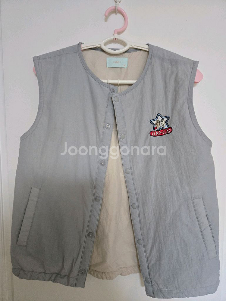 아이러브제이 클랩 리버시블 경량조끼 140사이즈--0