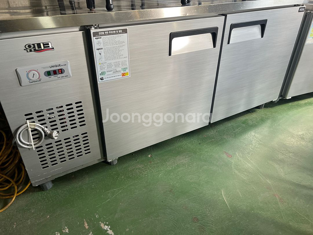 업소용 유니크 중고냉장고팝니다 1800테이블냉장고 팝니--0