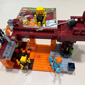 레고 마인크래프트 21154 블레이즈 다리