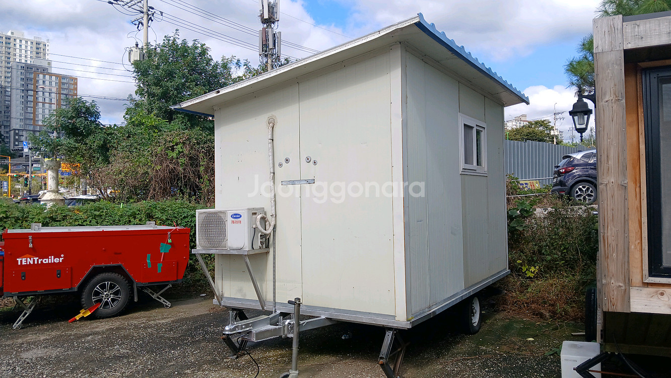 막쓰기 편한 카라반 스타일의 미니 농막 판매!--0