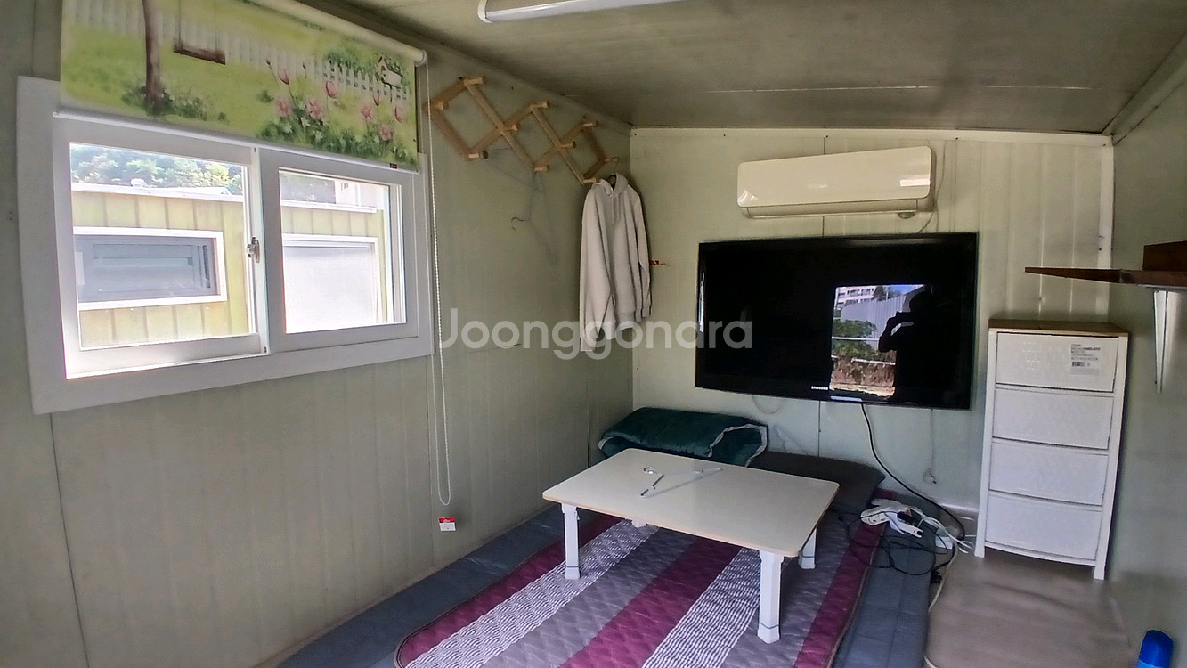 막쓰기 편한 카라반 스타일의 미니 농막 판매!--4