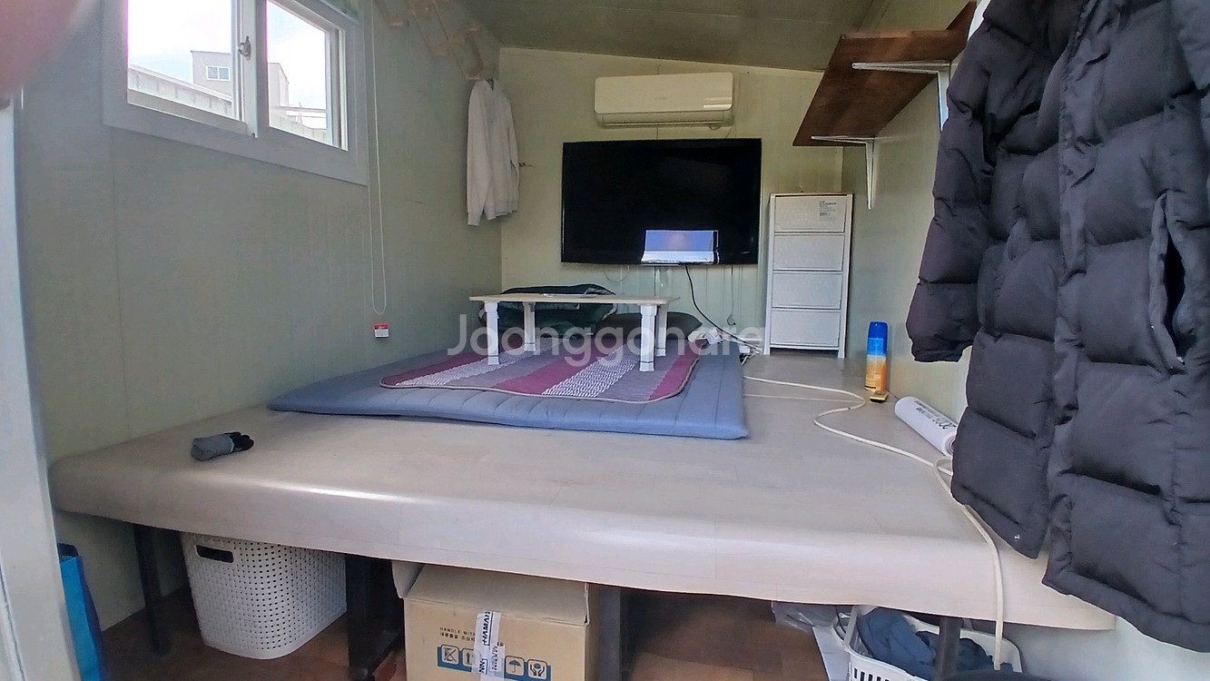 막쓰기 편한 카라반 스타일의 미니 농막 판매!--8