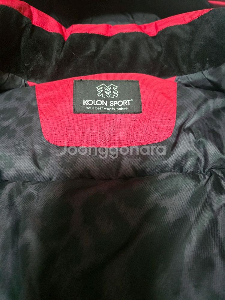 코오롱스포츠 키즈 패딩점퍼 130--2