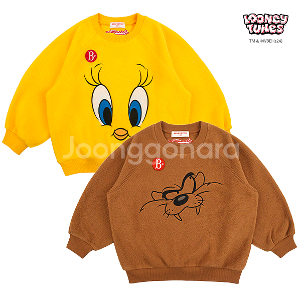 [구해요] 루니툰즈 플리스 트위티 맨투맨 100 사이즈 구합니다!--0