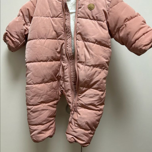 h&m BBABBA 베이비 패딩 점프슈트 우주복