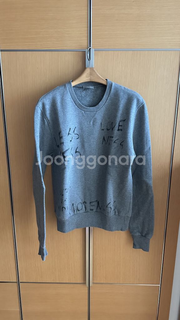 디올옴므 DIOR HOMME 메인컬렉션 맨투맨 스웻 M--0