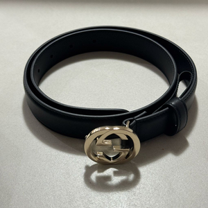 (새상품)구찌 여성용 벨트 블랙