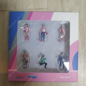1/64 다이캐스트 타막(TARMAC)x아메리칸 피규어 레이스데이