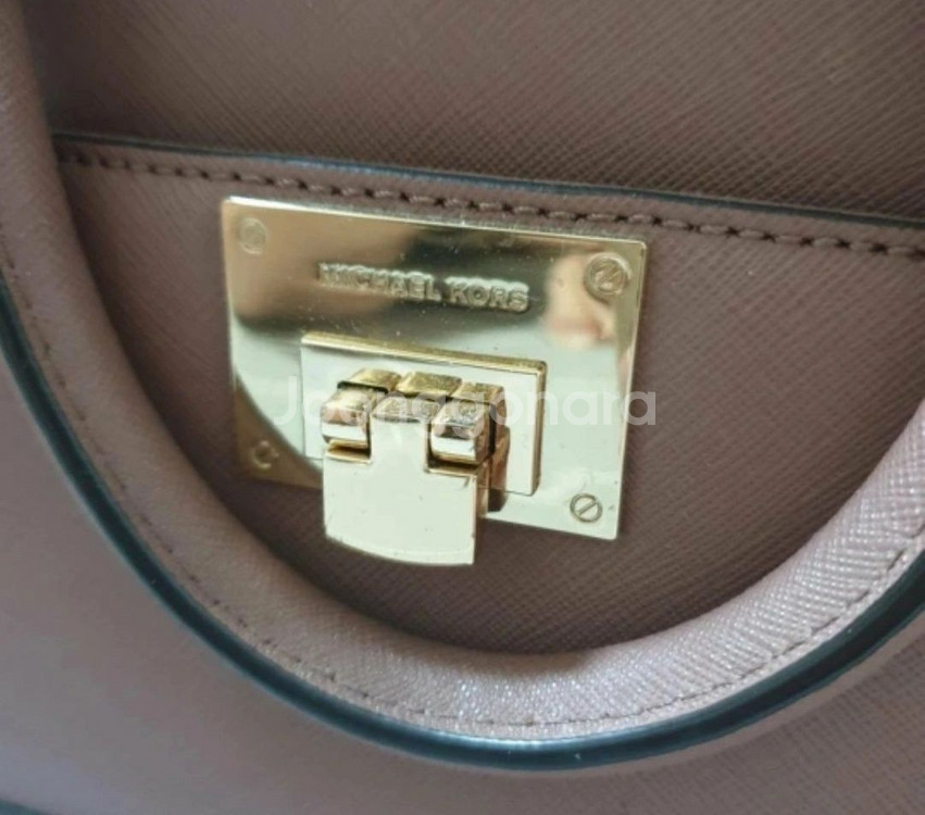 마이클코어스 티나 메신저 토트백 더스티로즈--2