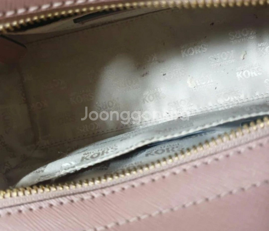 마이클코어스 티나 메신저 토트백 더스티로즈--5