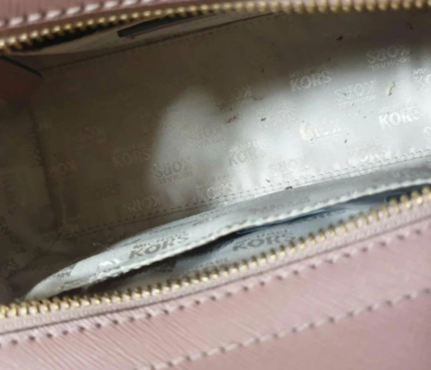 마이클코어스 티나 메신저 토트백 더스티로즈--5