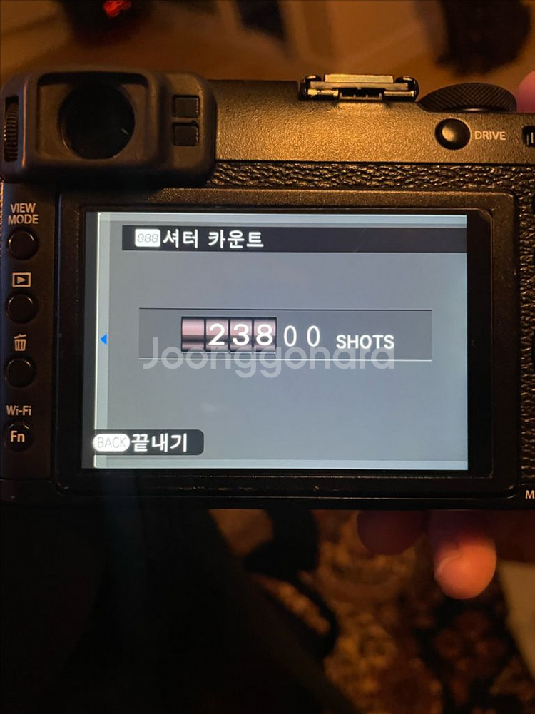 후지필름 X100T 똑딱이 카메라(풀박스)--5