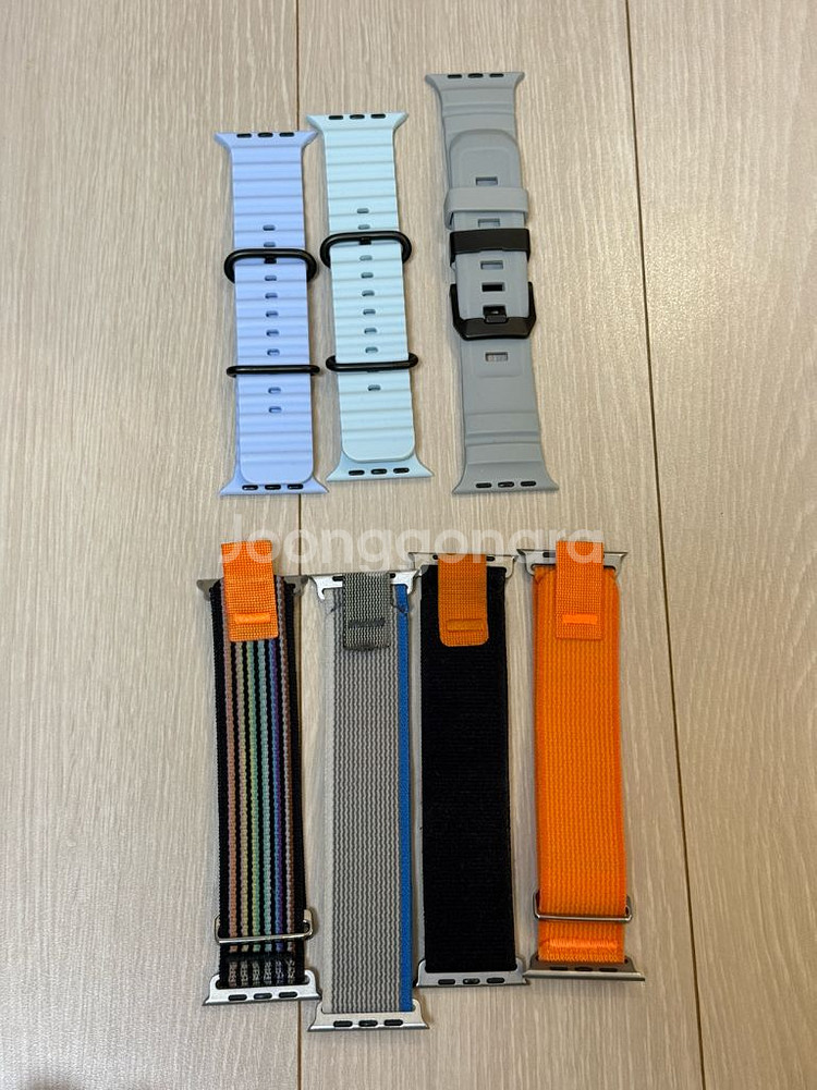 애플워치울트라2 블랙 + 오션밴드 블랙--7