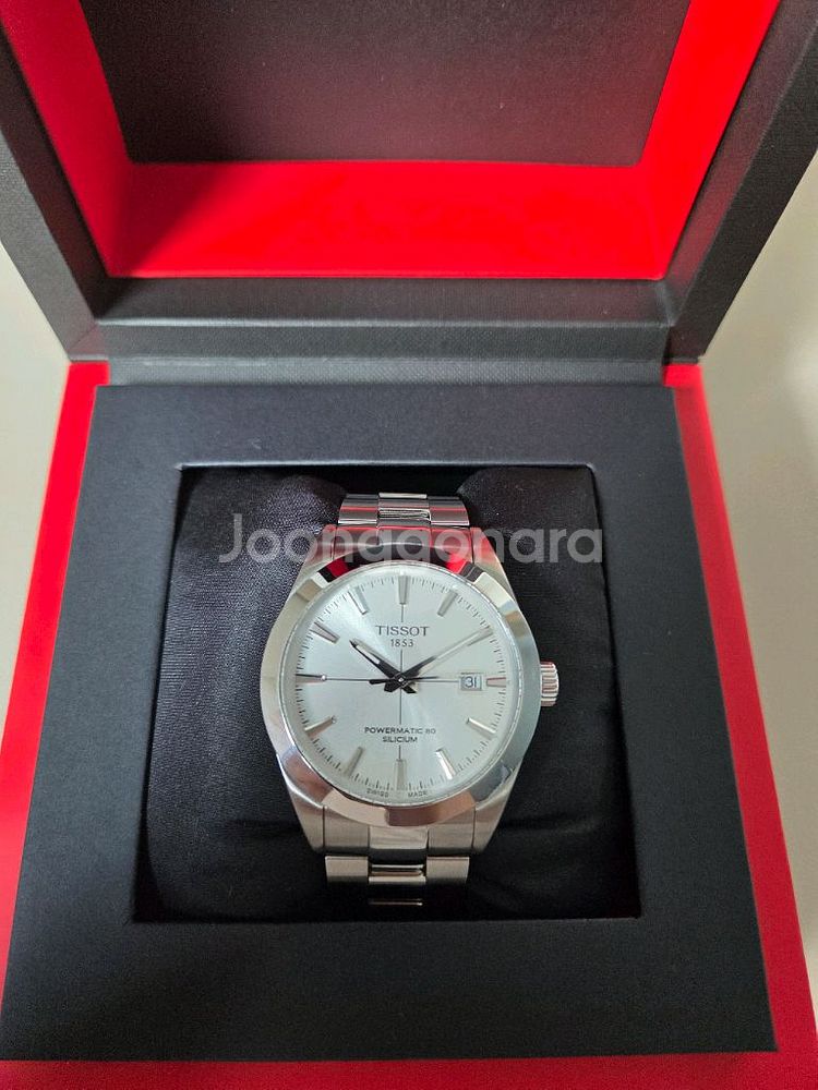 티쏘 파워매틱 80 실리시움 40미리--0