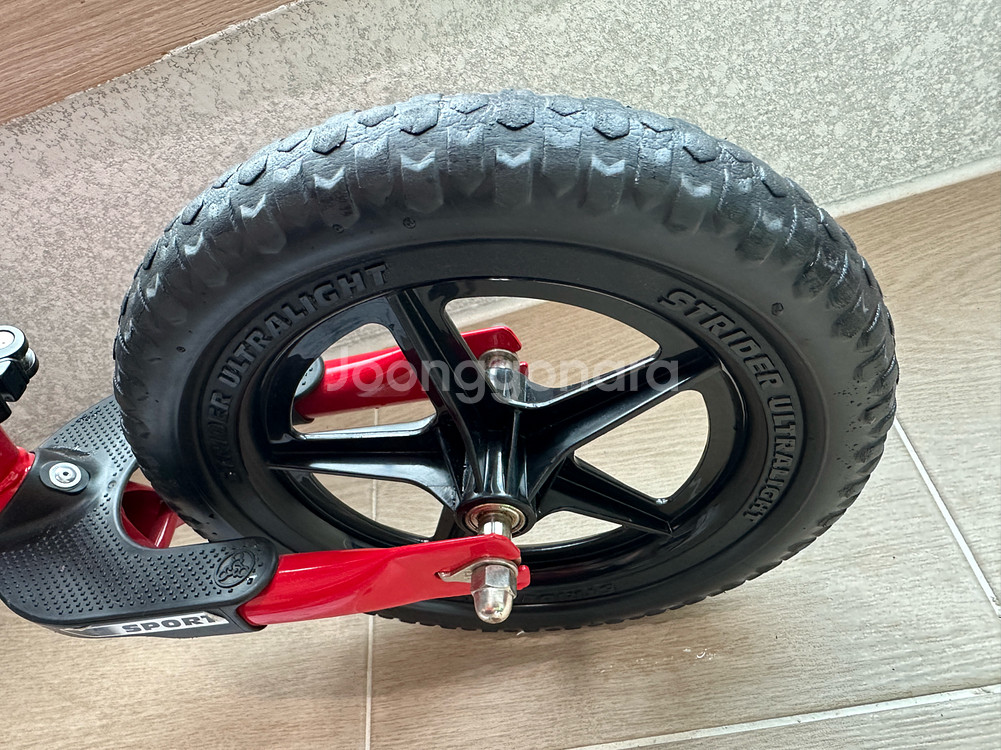 스트라이더 12인치 레드 밸런스바이크--2