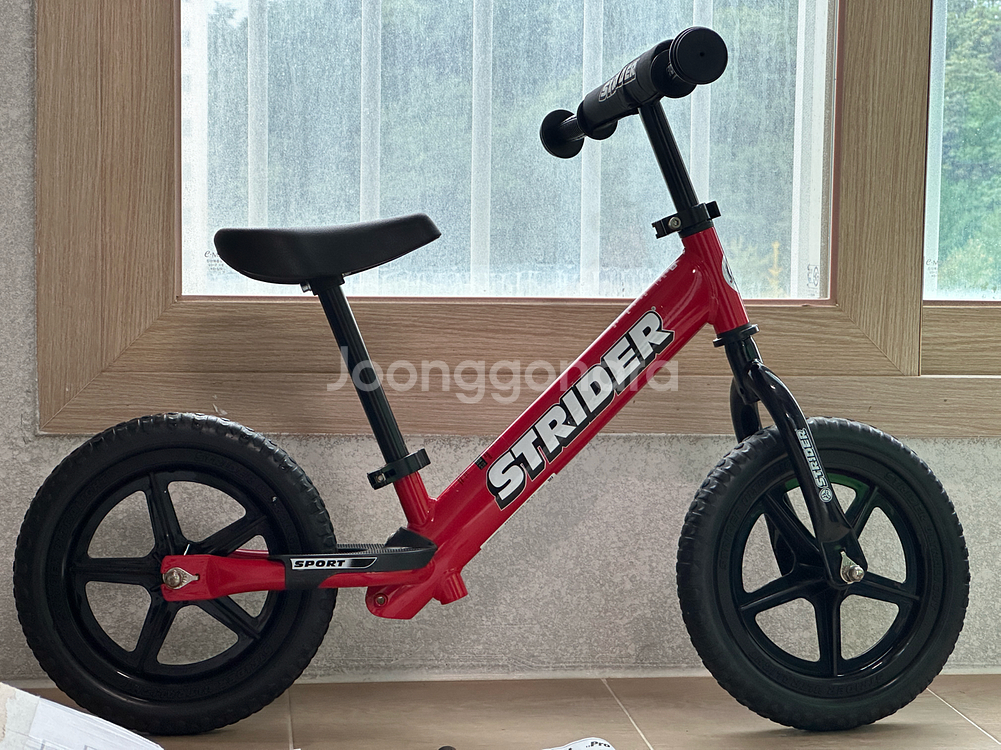 스트라이더 12인치 레드 밸런스바이크--0
