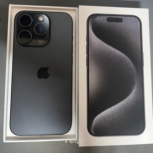 아이폰 15프로 1테라 블랙