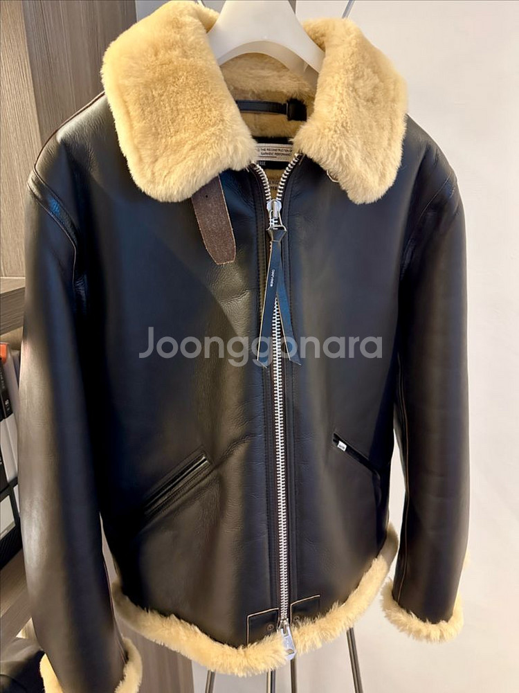 디아프바인 b6 무스탕 L 사이즈--4