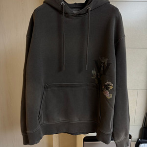 [새제품] 우영미 25fw 로고 다잉 후드 48