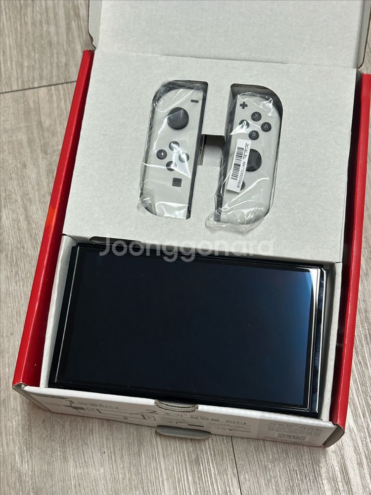 닌텐도 스위치 OLED 화이트 상태 최상--0