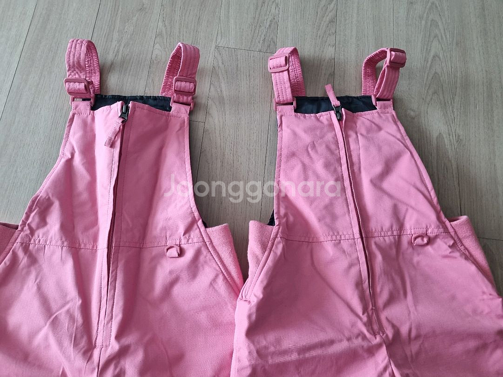 테슬라 키즈 핑크스키복 4T/2벌(택포)쌍둥이추천--2