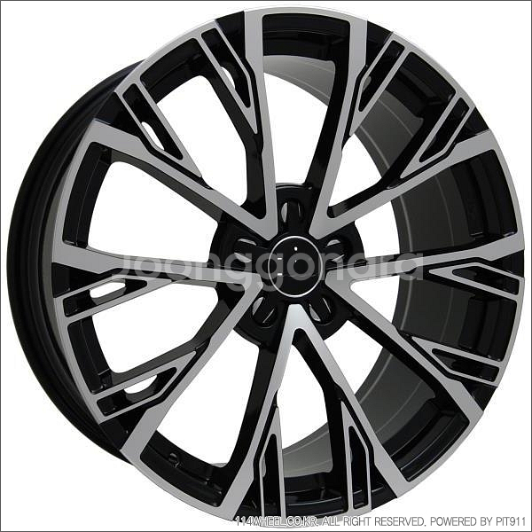 20인치 아우디 RS5 st 블랙폴리쉬 신품휠 1대분 PCD112 9.0J +33--1