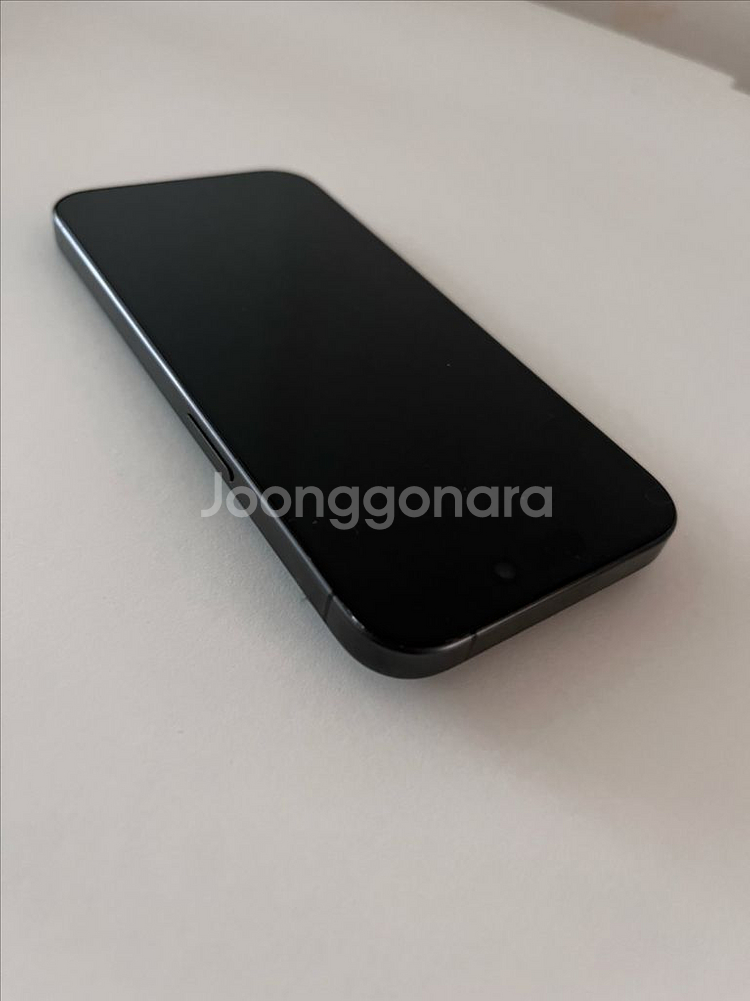 아이폰 15프로 1테라 블랙--7