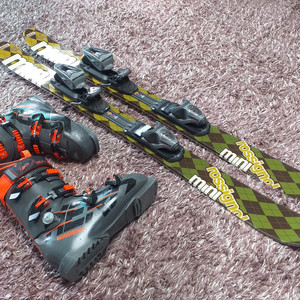 로시놀 숏스키 세트(스키 128,부츠270~275)