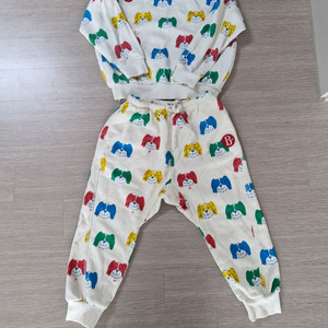 베베드피노 강아지 세트 상하복 120