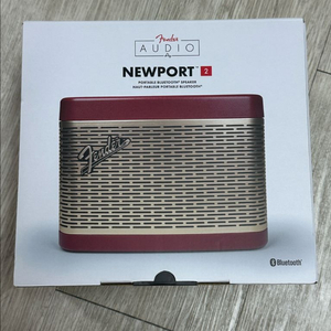 펜더 Newport 2 블루투스 스피커 레드