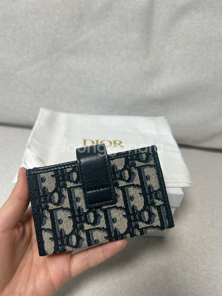 디올 몽테인 아코디언 카드지갑 팝니다--1