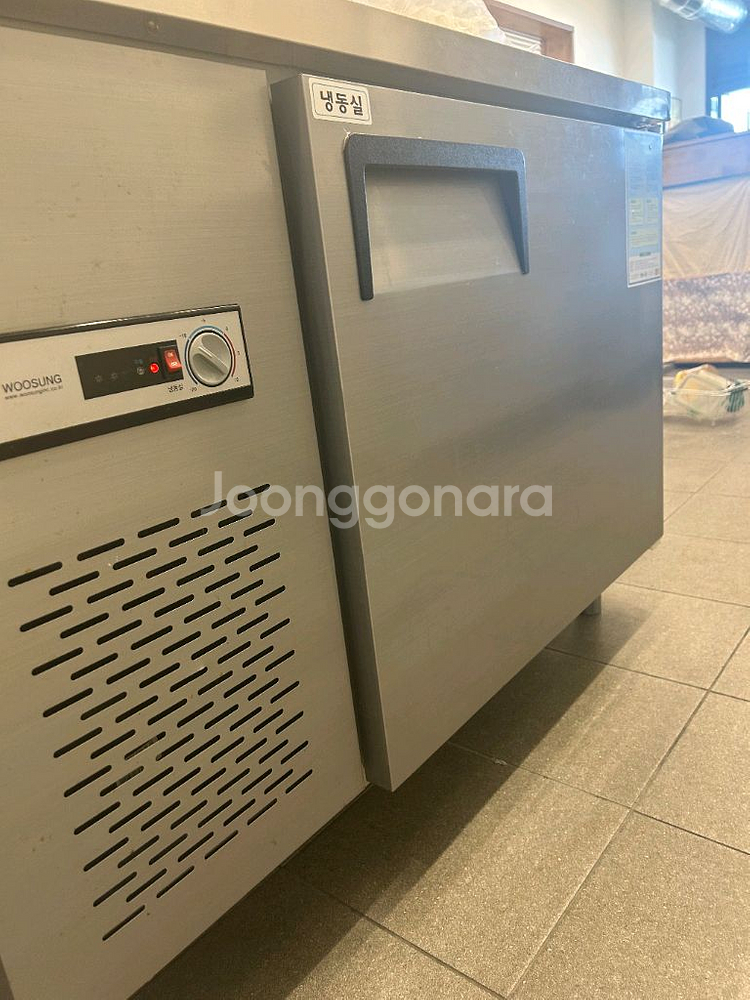 우성 테이블냉동고 CWS-124FT(직냉 작업대 냉동고)--4