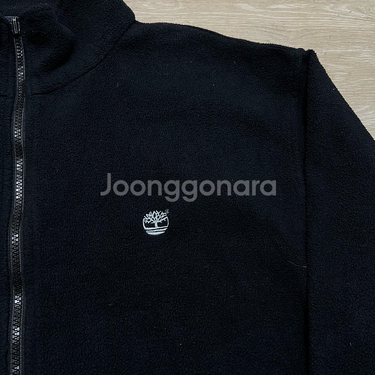 팀버랜드 트리 로고 후리스 플리스 집업자켓 [블랙] 2XL/110--3