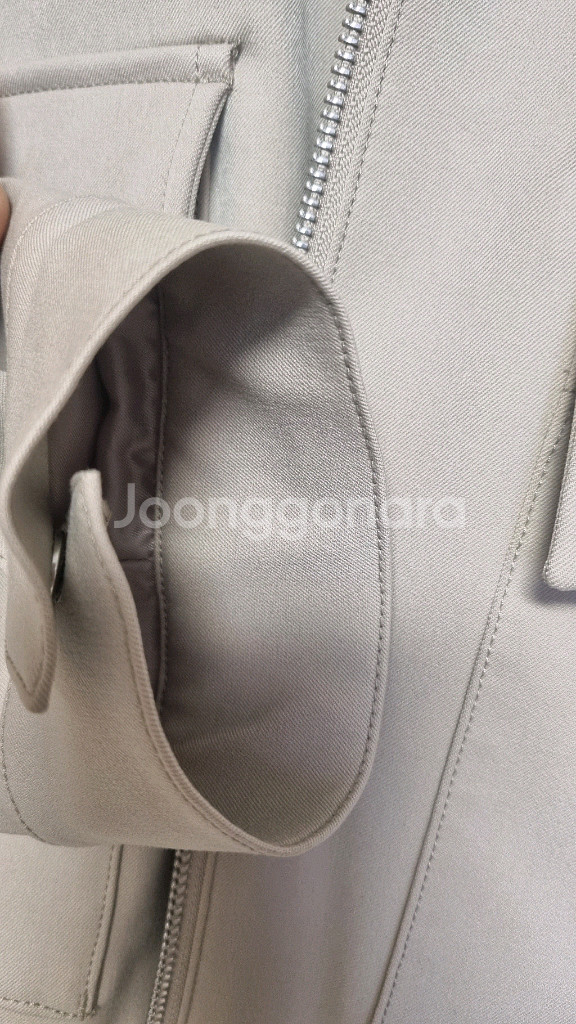 뮤신사 스탠다드 코튼 봄버 자켓--12