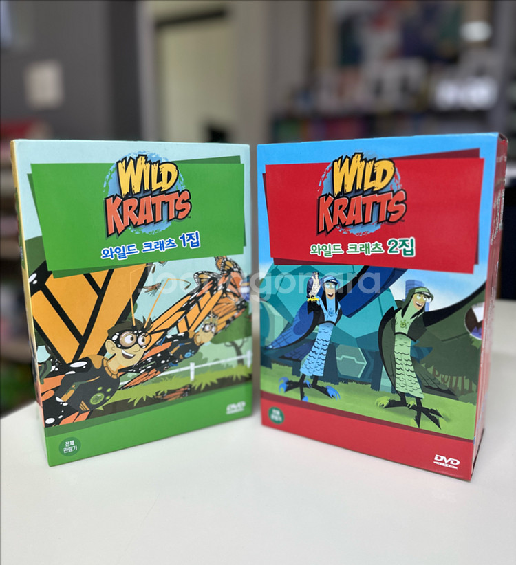 와일드 크래츠 DVD 1집+2집 세트--0