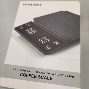 타이머가 있는 키친투어 커피 저울 고정밀 스케일 EK6012 주방저울